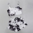 thumbnail image 3 of Femmes Sleepwear Mignonne Bande Dessinée Imprimé Short Manches Courtes V-Cou Shorts Pyjama, 3 of 6