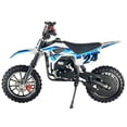 thumbnail image 5 of SYX MOTO MK 40cc 4-Stroke Gas Powered Mini Dirt Bike for Kids & Youth, Fully Automatic Entry-Level Off-Road Pit Bike with Speed Governor, Pull Start, Blue, 5 of 5