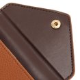 thumbnail image 4 of Riousery Women Card Case Soft PU Leather RFID Blocking Credit Card Wallet Small Portable Holder Brown 4.3 in / 11 cm, 4 of 9