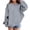 Gray, variant on Boys Sweatshirts,Hooded Sweatshirt Solid Color Long Sleeve Pullover Casual Soft for Children,Kids Sweatshirts,White,9-10 Years