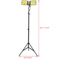 thumbnail image 4 of Gzxs Rechargeable LED Work Light with Stand and Remote, 32"-114" Dual-Head Waterproof Versatility Light, 11200 Lumen Camping Light with Detachable Tripod (Carrying Bag Included), 4 of 8