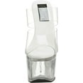 thumbnail image 2 of Pleaser Women's Sky-302 Platform Slide 8 Clear/Clear, 2 of 7