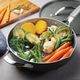 thumbnail image 6 of All in One Plus Pan, 5 Quart Aluminum Ceramic Non Stick - Charcoal, 6 of 13