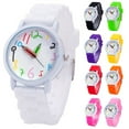 thumbnail image 1 of Fashion Children Kids Arabic Numerals Pencil Analog Display Quartz Wrist Watch, 1 of 7