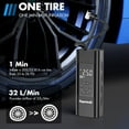 thumbnail image 7 of Pentantan Tire Inflator Portable Air Compressor, 150psi Cordless Air Pump for Car Tires, Digital Pressure Gauge, Automatic Shutoff, 7 of 7