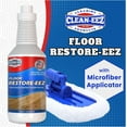 thumbnail image 2 of Clean-eez Ultimate Floor Restorer & Polish - Revitalize, Protect, Shine Wood, Laminate, Vinyl, Bamboo, Slate, Terracotta & More (1 Bottle W/Microfiber), 2 of 4