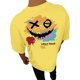 thumbnail image 1 of Playeras De Hombre Camiseta Informal De Verano De Manga Corta Con Cuello Redondo Y Estampado De Letras Y Caras Para Hombre, 1 of 5