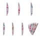thumbnail image 2 of Qarigey Grano Lima de U?as U?a Lima Tablero Manicura Colorido Pulidor Limas Juegos de manicura 7 # 6 piezas, 2 of 6