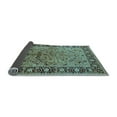 thumbnail image 2 of Ahgly Company Indoor Rectangle Oriental Light Blue Industrial Area Rugs, 7' x 9', 2 of 4