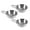 Silver, variant on ABCISI 3pcs Korean Bowl with Handles, Korean Rice Wine Bowls, Stainless Steel Soup Bowl Makgeolli Bowls Camp Food Cup Salad Bowl Noodle Bowl for Home Tavern Hotel Party Banquet (Silver)