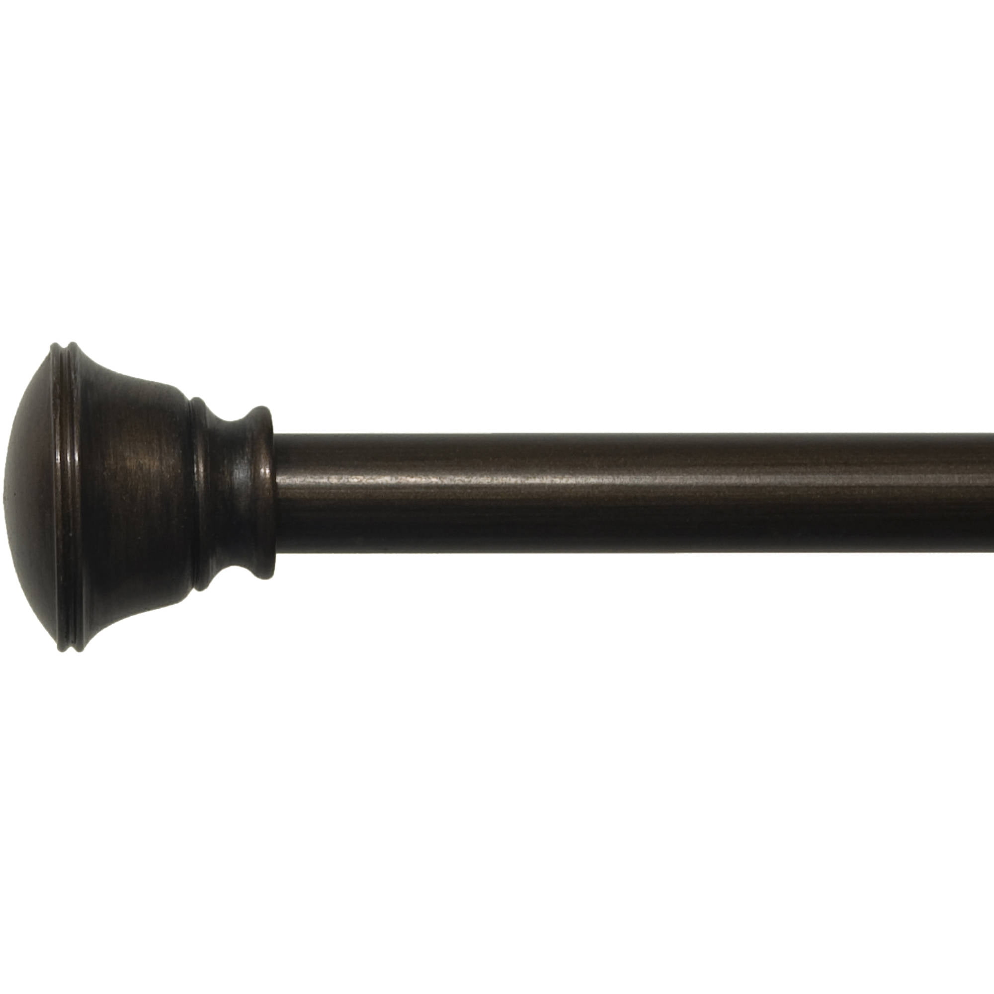 Mainstays Oil Rubbed Bronze Knob Finial And Curtain Rod Set Mainstays Oil Rubbed Bronze Knob Finial And Curtain Rod Set Com