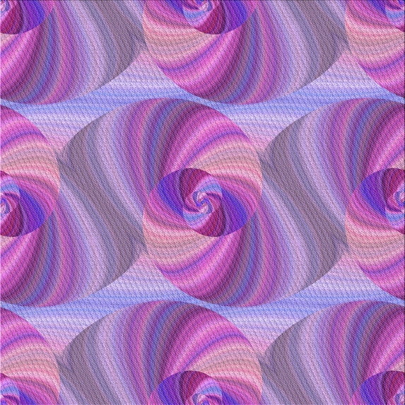Ahgly Company Machine Washable Indoor Square Transitional Bright Lilac Purple Area Rugs, 5' Square