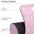 thumbnail image 4 of Yayeee Faucet Mat for Kitchen Sink 30" Diatomite Long Splash Guard Pad, Ice Cream Rainbow Pattern, 4 of 7