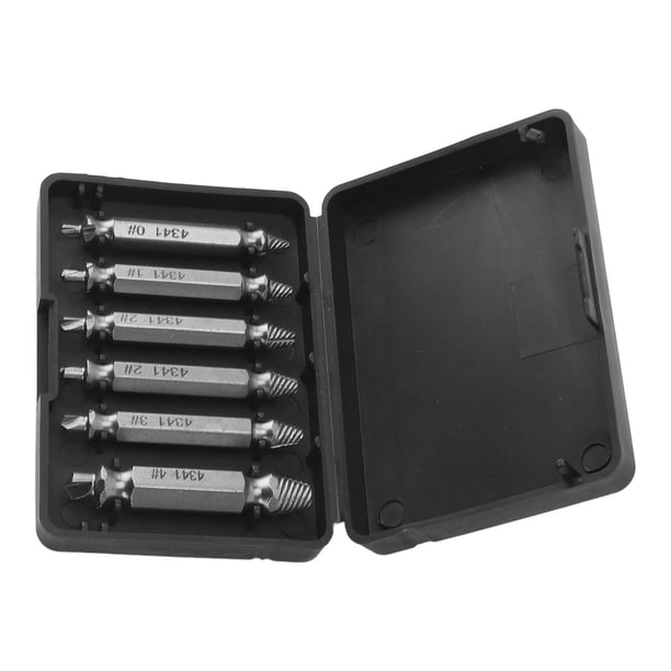 Juego De Extractores De Tornillos Dañados, Removedor De Pernos HSS, Herramienta De Extracción De Tornillos Rotos, Tuercas, Pernos, Herramientas De Broca