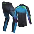 thumbnail image 2 of Willbros MX Gear Set Dirt Bike Motocross Jersey Pants Combo Offroad Riding Racing Suit Black Blue Purple (Jersey XL Pants 36), 2 of 6
