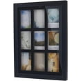 thumbnail image 6 of Trading Card Display Frame 4 Cards Baseball Card Display Case Wall-Mounted Sports Card Display Frame Black Wood Holder, 6 of 9