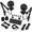 2 MIC, variant on Podcast Bundle For 2 F993 All-in-one Audio Mixer