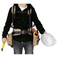 thumbnail image 3 of JACKSON PALMER Professional Comfort-Rig Tool Belt with Adjustable Suspenders (Detachable Pockets & 2 Power Tool Hooks) - Tan & Black, 3 of 4