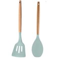 thumbnail image 1 of 2 uds utensilios de cocina de silicona antiadherentes utensilios de cocina herramientas para utensilios de cocina antiadherentes, 1 of 5