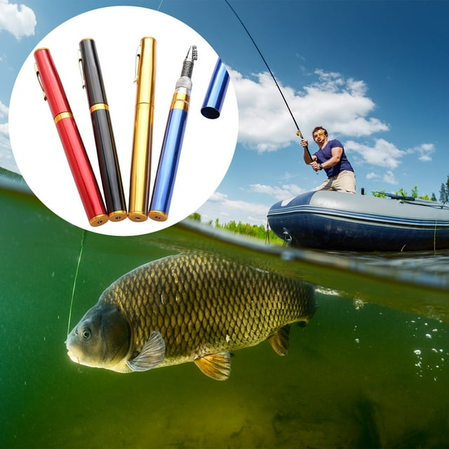 Vaidha 2.1M Short Pen Rod Pocket Rod Mini Ice Fishing Rod Fishing Rod Set Fishing Gear Wholesale Throwing Rod Sea Rod Student Rod