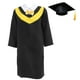 thumbnail image 3 of KAKOWELY 1 juego de toga de graduación para niños, sombrero con borlas, disfraz de graduación para preescolar y jardín de infantes., 3 of 4