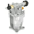 thumbnail image 4 of ECCPP Horizontal Pressure Washer Pump For 3/4 Shaft 2200-3000 PSI 2.4GPM Aluminum Replacement Power Washer Pump fit TROY-BILT 020241, 020241-1 Homelite 308653057, 308418007, 4 of 5