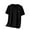 Black, variant on AherBiu Mens T-Shirts Crewneck Cotton Tshirts Casual Basic Soft Comfy Tee Shirts Summer Lightweight Short Sleeve Shirts Solid Color