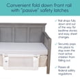 thumbnail image 2 of Hiccapop Barandilla convertible para cuna para niños pequeños, protector de riel para cuna, riel para cama para cuna, protector de riel para cama de bebé con seguridad de anclaje reforzado, 2 of 5