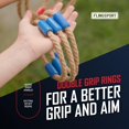 thumbnail image 2 of Juego de lanzamiento de anillos FLINGSPORT con 6 anillos de doble cuenta y funda, 2 of 7