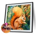 thumbnail image 1 of Cuadros Decorativos Diamond Painting 5D Animal colorido Full Round Drill Rhinestone Kit (B2195) Tmvgtek embutido en tela, 1 of 6