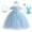 Dress+Accessories, variant on Girls Cinderella Costumes Halloween Princess Dress Up Fancy Birthday Party Ball Gown