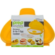 PrepSolutions 4-in-1 BPA-Free Microwave Egg Cooker, Dishwasher Safe
