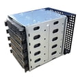 thumbnail image 2 of 5.25 Inch to 5 x 3.5 Inch SATA HDD Cage Rack Hard Drive Disk Enclosure  Disk Tray  Adapter, 2 of 6