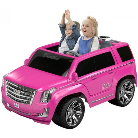 Power Wheels Barbie Cadillac Escalade Ride-On Vehicle,