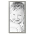 thumbnail image 2 of ArtToFrames 21" x 42" Classic Silver Picture Frame, 21x42 inch Silver Wood Poster Frame (WOM-4926), 2 of 7