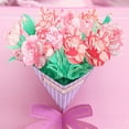 thumbnail image 4 of FeiraDeVaidade 3D Pop Up Flower Bouquet Greeting Card With Envelopes For Mothers Day Wedding Anniversary Blank Card, 4 of 7