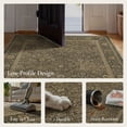 thumbnail image 6 of KUETH 2x3 Vintage Area Rugs Machine Washable Rugs for Living Room, Non Slip Flat Pile Rug with Rubber Backing, Boho Rug for Entryway Bedroom Dining Room Home Office, 6 of 12