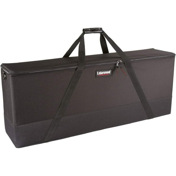 Lakewood Soft-Sided Hard Archery 46" Double Bow Case W Wheels - Black