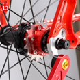 thumbnail image 1 of maskred Single 1 Speed Cassette Cog Reliable Fixed Gear Conversion Set for 7-10s Hubs Gold 17T 1Set, 1 of 6