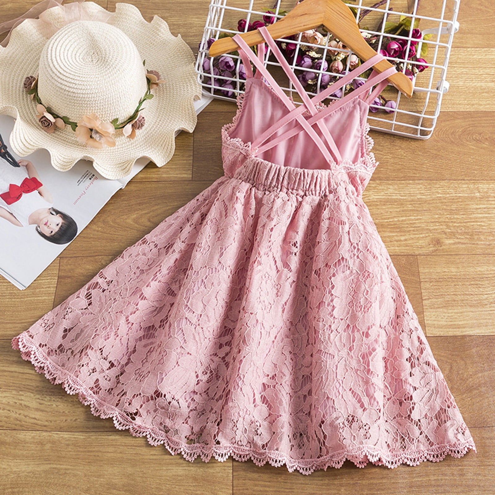 Size 0-3 months Baby Girls Dress New Navy Flutter Sleeve Floral Baby Dress  | eBay