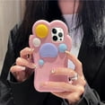 thumbnail image 4 of Compatible with iPhone 13 Pro Max Silicone Case Cat Paw Shape Lovely Cute 3D Soft Unique Funny Shockproof Protective Cover Case Gift for Women Girls, 4 of 12