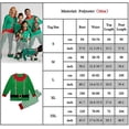thumbnail image 3 of Family Matching Outfit Christmas Elf Sleepwear Long Sleeve Pajamas Set, 3 of 3
