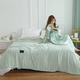thumbnail image 3 of Plush Double Layer Raschel Blanket Soft Thick Reversible Design for Year Round Warmth and Ultimate Comfort Ideal for Bed Sofa and Home Decor Use Topliu, 3 of 7
