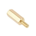 thumbnail image 4 of Uxcell Brass M2.5 14mm+6mm Male-Female Hex Standoff 20 Pack, 4 of 5