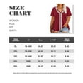 thumbnail image 3 of CASSIE LIZ Women's Plus Size Tops 2X Wine Red Spring Fashion Clothes Short Sleeve Shirts V Neck Lace Trim Tee Shirts Casual Loose Fit Blouses Summer Tunics 2XL 18W 20W, 3 of 3