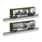 Lionel O Gauge WWII Sherman Tank Electric Train Boxcar, Model Train Rolling Stock