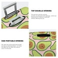 thumbnail image 5 of Haiem Cute Avocado Luggage Cover Printed Suitcase Covers for Luggage Elastic Washable Suitcase Protector Fits 18-32 Inch Luggage-X-Large, 5 of 9