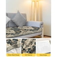 thumbnail image 4 of Southwestern Boho Sofa Couch Cushion Covers Washable, Removable Stretchable Sectional Couch Covers, Ethnic Vintage Geometric Art Slipcovers for L & T Shape Sofa Furniture Protector S Size 2 pcs, 4 of 7