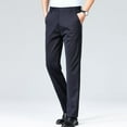thumbnail image 7 of Nmnitkp Mens Dress Pants Quality Assurance Regular Fit,Dress Pants Casual Business Flat Front Mens Wrinkle Free Comfort Stretch Pants Navy,2XL, 7 of 7