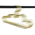 thumbnail image 5 of 20Pcs Hangers Non Slip Metal Toddlers Clothes Hanger Golden Kids Cloud Shape Coat Hanger Clothing Storage Organizer Rack, 5 of 5
